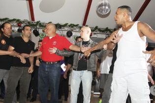 Pesaje de Ricardo El Matador Mayorga y Checho Ortiz