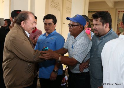 Presidente Daniel condecora póstumamente al compañero Raúl Venerio