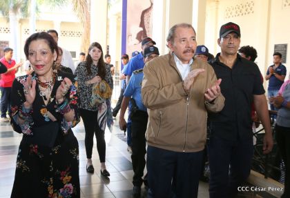 Presidente Daniel condecora póstumamente al compañero Raúl Venerio