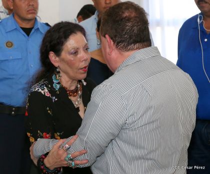 Presidente Daniel condecora póstumamente al compañero Raúl Venerio