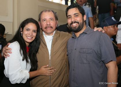 Presidente Daniel condecora póstumamente al compañero Raúl Venerio