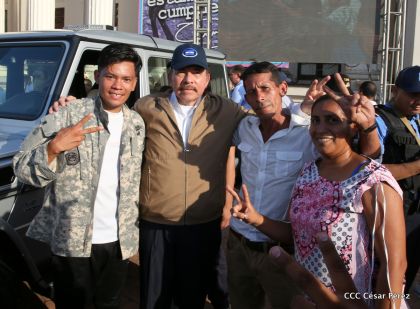 Presidente Daniel condecora póstumamente al compañero Raúl Venerio