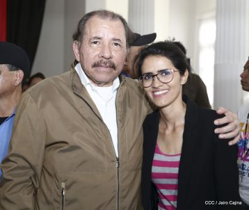 Presidente Daniel condecora póstumamente al compañero Raúl Venerio