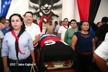 Reconocimiento al Héroe de la Paz y del Amor, Compañero Bismarck Martínez