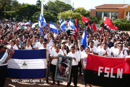 Reconocimiento al Héroe de la Paz y del Amor, Compañero Bismarck Martínez