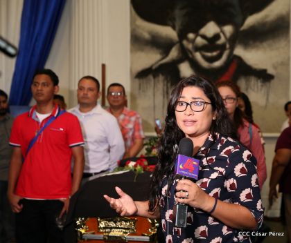 Reconocimiento al Héroe de la Paz y del Amor, Compañero Bismarck Martínez