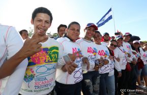 Homenaje al héroe del amor Bismarck Martínez