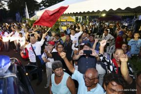 Homenaje al héroe del amor Bismarck Martínez