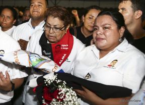 Homenaje al héroe del amor Bismarck Martínez