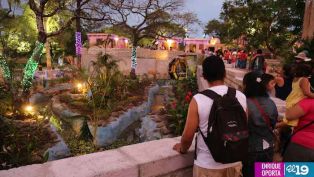 Familias visitan con devoción Ciudad Belén