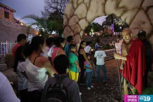Familias visitan con devoción Ciudad Belén