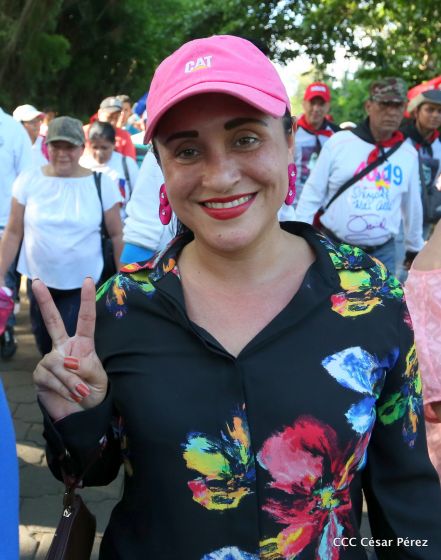 Así se conmemoró 40 años del repliegue de Diriamba a San Gregorio