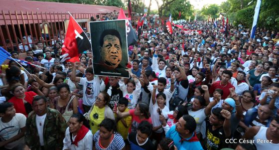 Así se conmemoró 40 años del repliegue de Diriamba a San Gregorio