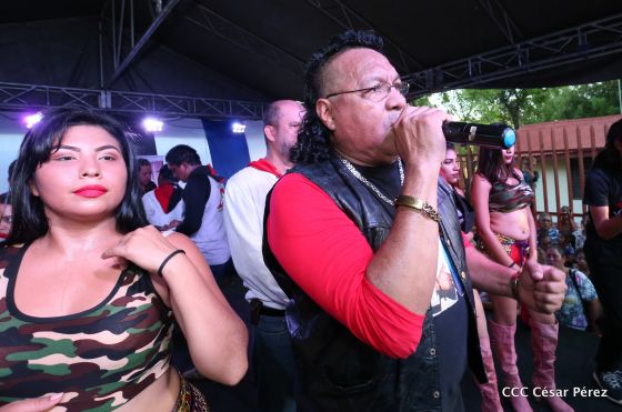 Así se conmemoró 40 años del repliegue de Diriamba a San Gregorio