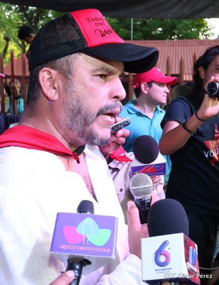 Así se conmemoró 40 años del repliegue de Diriamba a San Gregorio