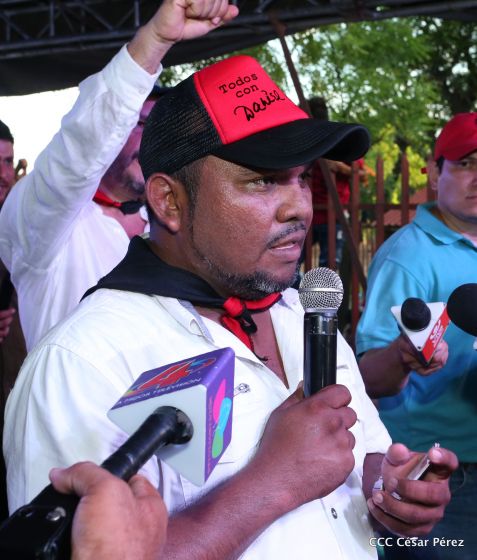 Así se conmemoró 40 años del repliegue de Diriamba a San Gregorio