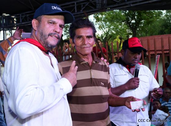 Así se conmemoró 40 años del repliegue de Diriamba a San Gregorio