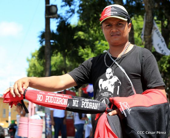 Así se conmemoró 40 años del repliegue de Diriamba a San Gregorio