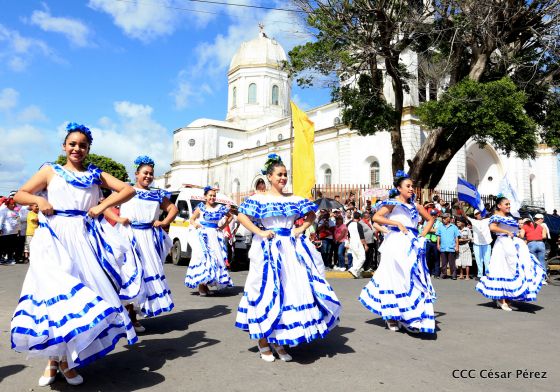 Así se conmemoró 40 años del repliegue de Diriamba a San Gregorio