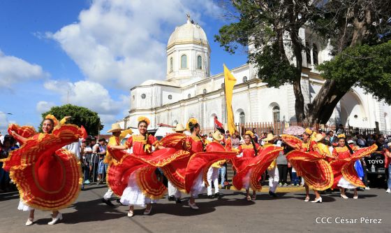Así se conmemoró 40 años del repliegue de Diriamba a San Gregorio