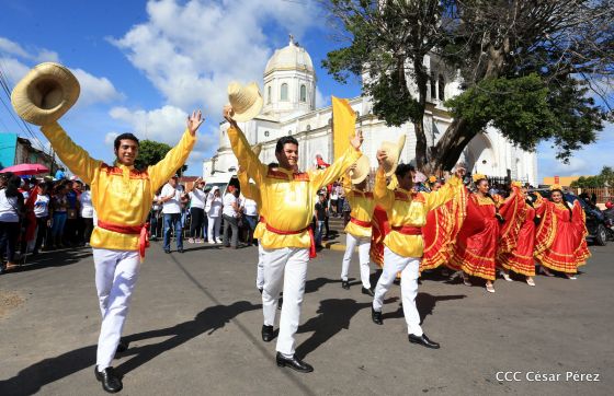 Así se conmemoró 40 años del repliegue de Diriamba a San Gregorio