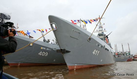 Corbetas Soberanía I y II del Ejército de Nicaragua