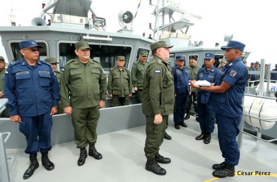 Corbetas Soberanía I y II del Ejército de Nicaragua