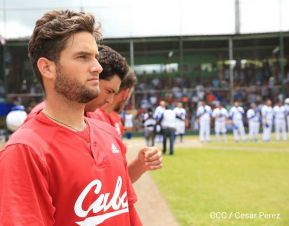 Familias matagalpinas disfrutaron el tercer partido de la serie amistosa entre Nicaragua y Cuba