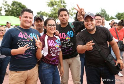 Nicaragua celebró el Día de la Alegría