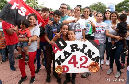 Nicaragua celebró el Día de la Alegría