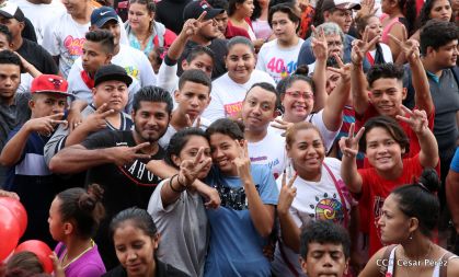 Nicaragua celebró el Día de la Alegría