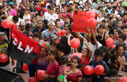 Nicaragua celebró el Día de la Alegría
