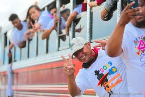 Caravanas de la victoria entran a Managua 