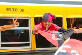 Caravanas de la victoria entran a Managua 