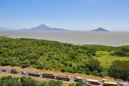 Caravanas de la victoria entran a Managua 