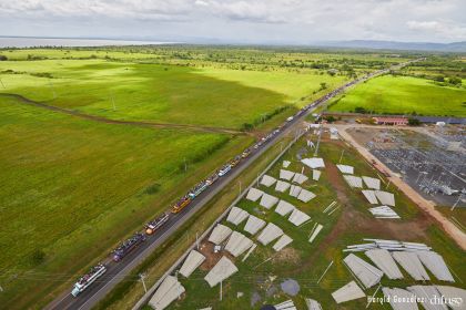 Caravanas de la victoria entran a Managua 