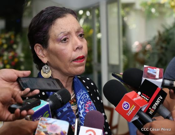 Encuentro del presidente Daniel Ortega y la compañera Rosario Murillo con el canciller de Irán