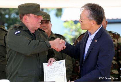 Cinco lanchas rápidas del Pueblo y Gobierno de China Taiwán a la Fuerza Naval del Ejército de Nicaragua