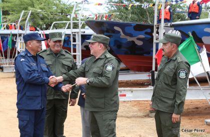 Cinco lanchas rápidas del Pueblo y Gobierno de China Taiwán a la Fuerza Naval del Ejército de Nicaragua