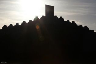 Familias participan en último día del novenario al Niño Dios