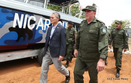 Cinco lanchas rápidas del Pueblo y Gobierno de China Taiwán a la Fuerza Naval del Ejército de Nicaragua