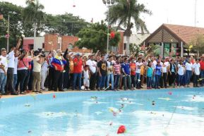 Celebran el 65 natalicio del comandante Hugo Chávez