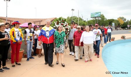 Celebran el 65 natalicio del comandante Hugo Chávez