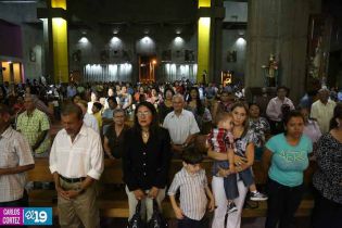 Misa del Gallo en Catedral de Managua