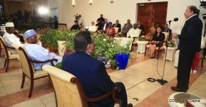 Entrega de cartas credenciales de siete nuevos Embajadores