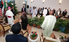 Entrega de cartas credenciales de siete nuevos Embajadores