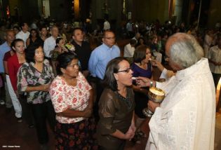 Misa del Gallo en Catedral de Managua