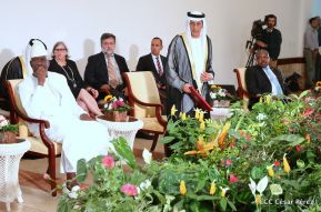 Entrega de cartas credenciales de siete nuevos Embajadores