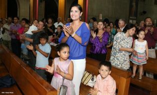 Misa del Gallo en Catedral de Managua