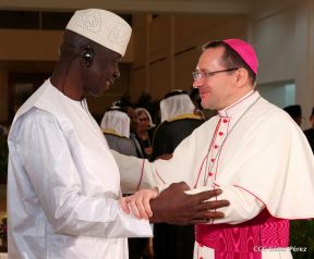 Entrega de cartas credenciales de siete nuevos Embajadores